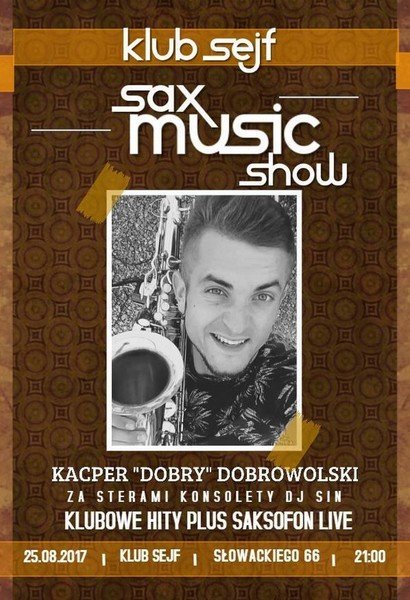  Sax Live Music Show w klubie Sejf 