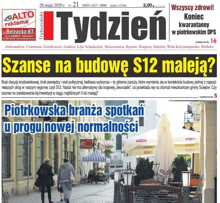 Szanse na budow S12 malej? Sprawd, co jeszcze w najnowszym Tygodniu Trybunalskim