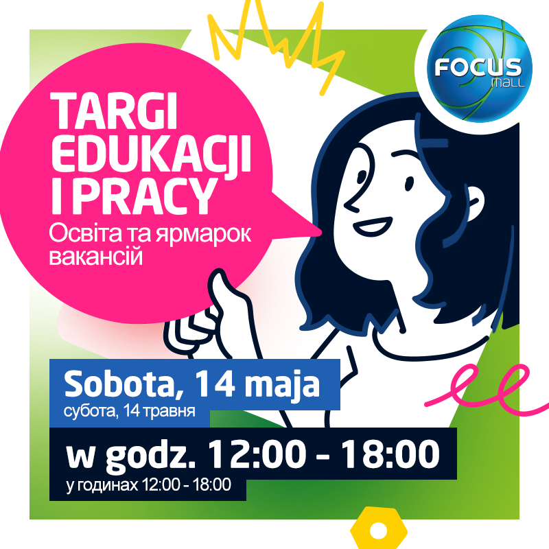 Targi Edukacji i Pracy w Focus Mall w Piotrkowie