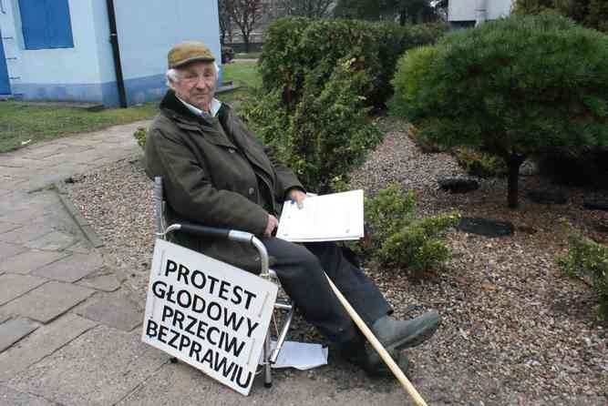 Protest godowy w Radomsku