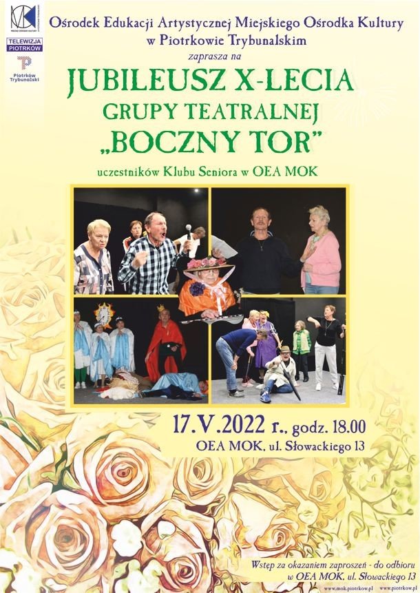 Jubileusz X-lecia grupy teatralnej 