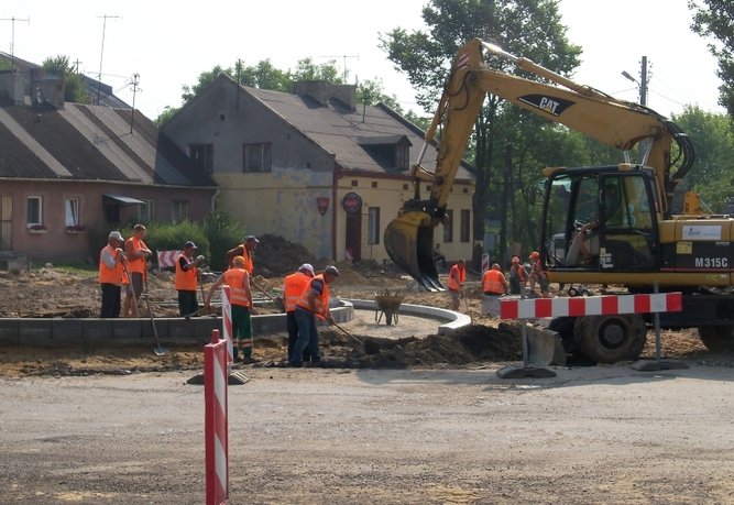 Piotrkw: Jest ju jedno z bliniaczych rond