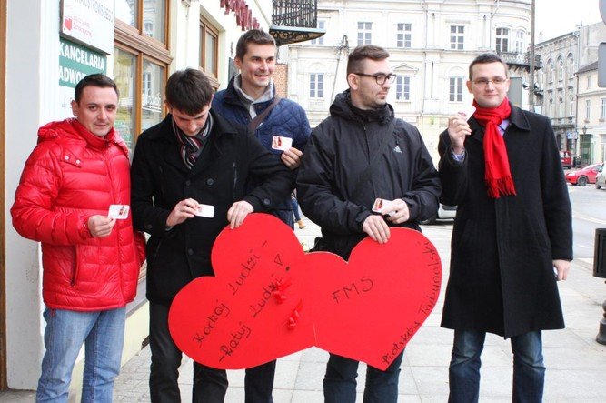 Akcja socjaldemokratw. Rozdawali 