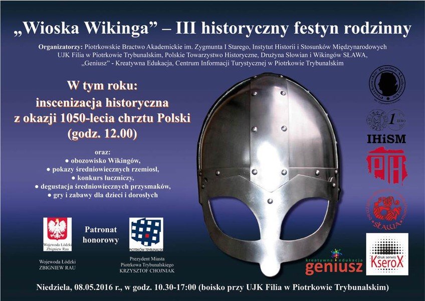 Wioska Wikinga – III Historyczny Festyn Rodzinny ju w najblisz niedziel