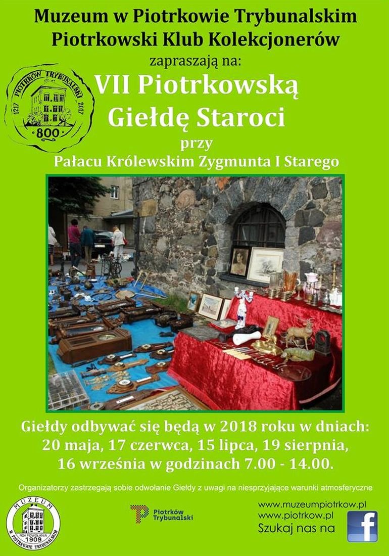 Muzeum w Piotrkowie zaprasza na sierpniow gied staroci 