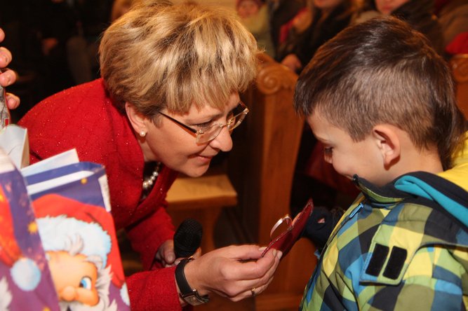 Serduszkowa choinka dla dzieci 