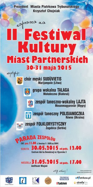 II Festiwal Kultury Miast Partnerskich