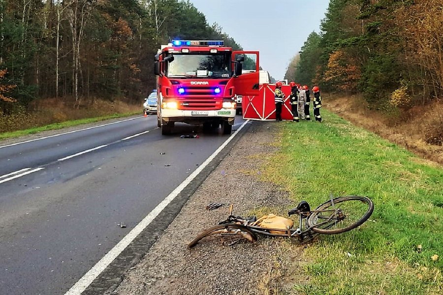 miertelny wypadek na DK nr 91