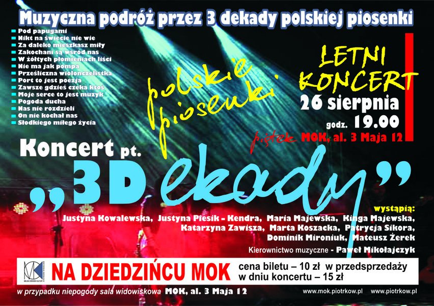 3Dekady w MOK-u