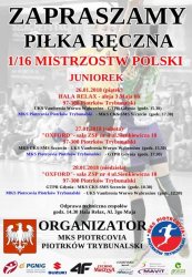  Juniorki Piotrcovii rozpoczynaj walk o mistrzostwo Polski