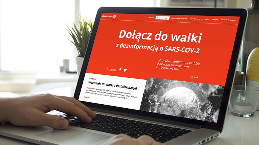 Startuje #FakeHunter – system do walki z infodemi