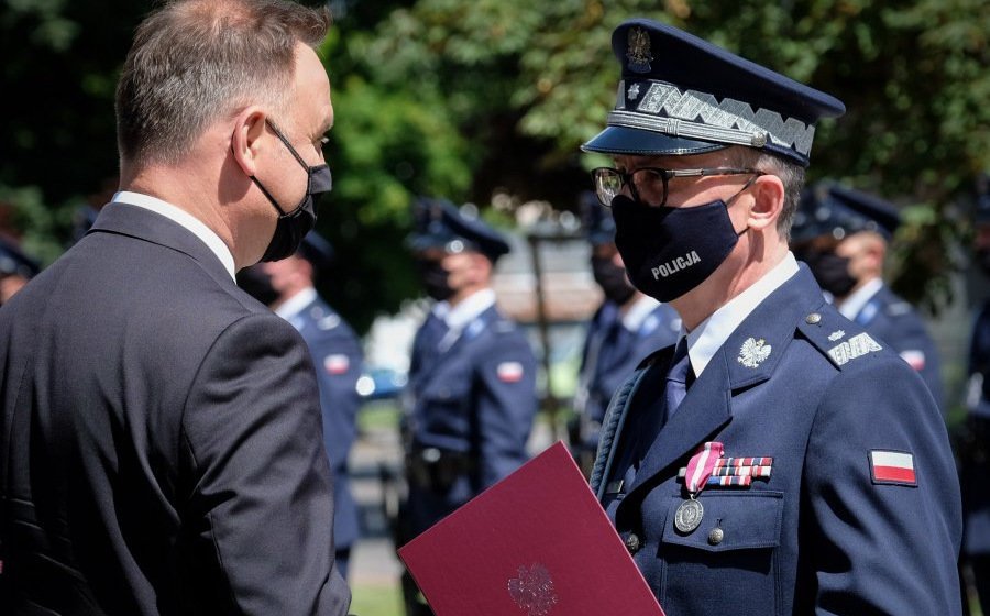 Komendant Wojewdzki Policji w odzi zosta generaem