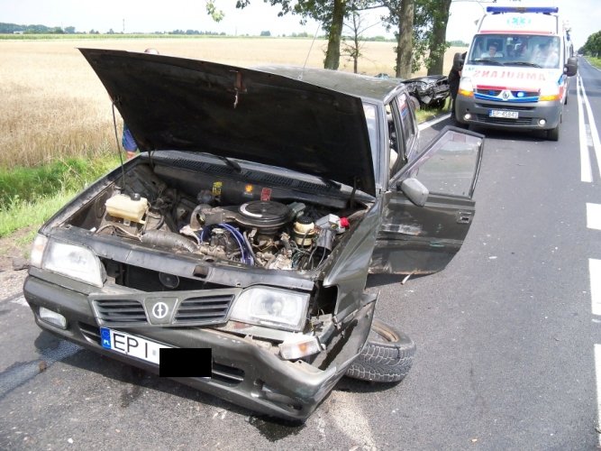 Grony wypadek na Krakowskim Przedmieciu