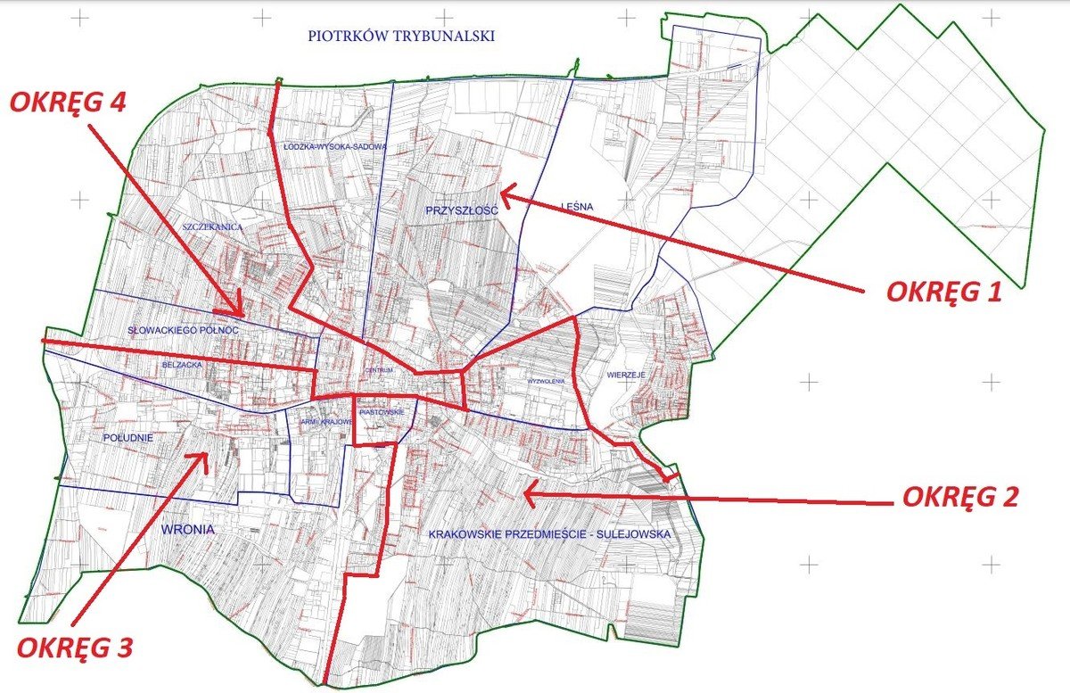 Zmiany w okrgach wyborczych. Publikujemy wykaz ulic