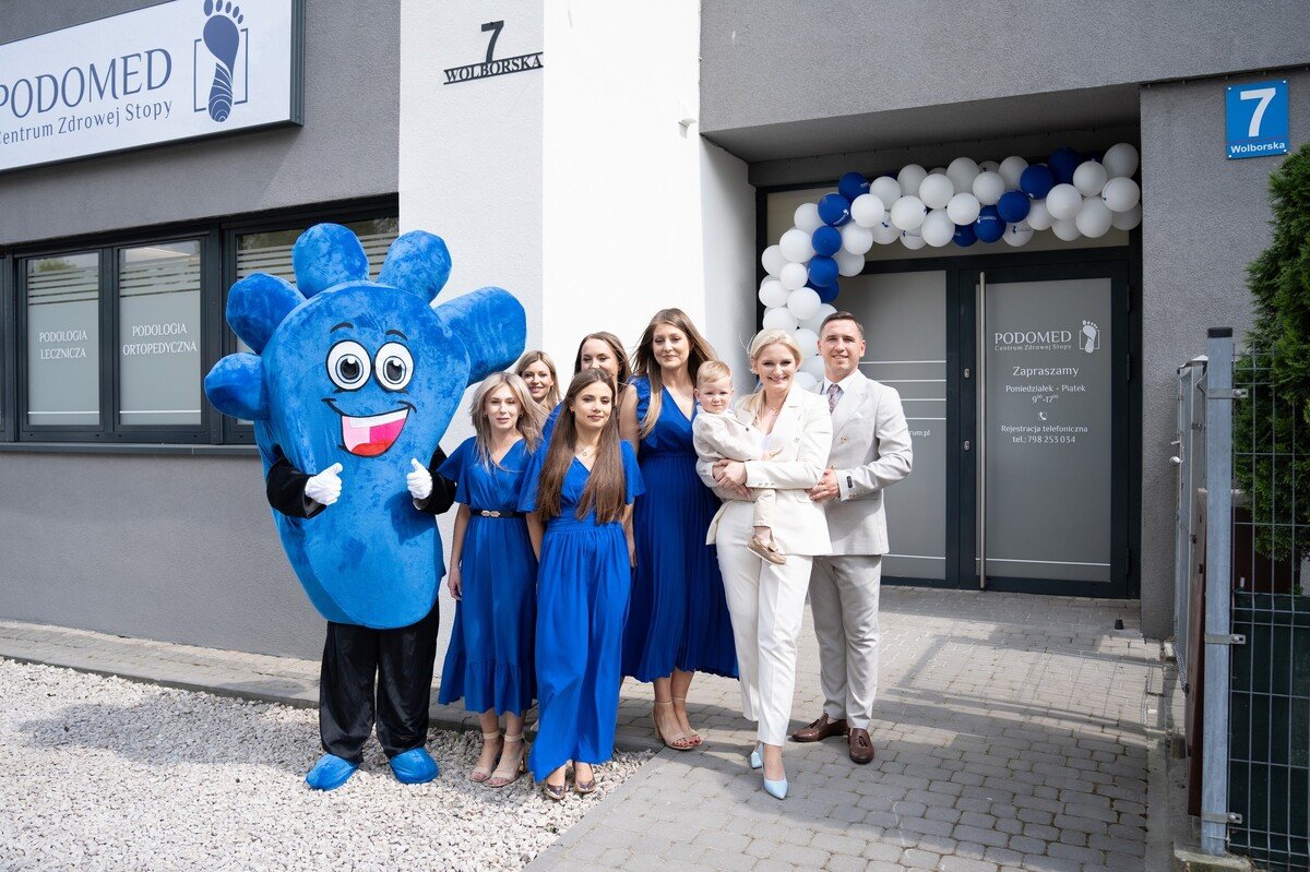 Gabinet podologiczny Podomed Centrum Zdrowej Stopy wituje zmian lokalizacji