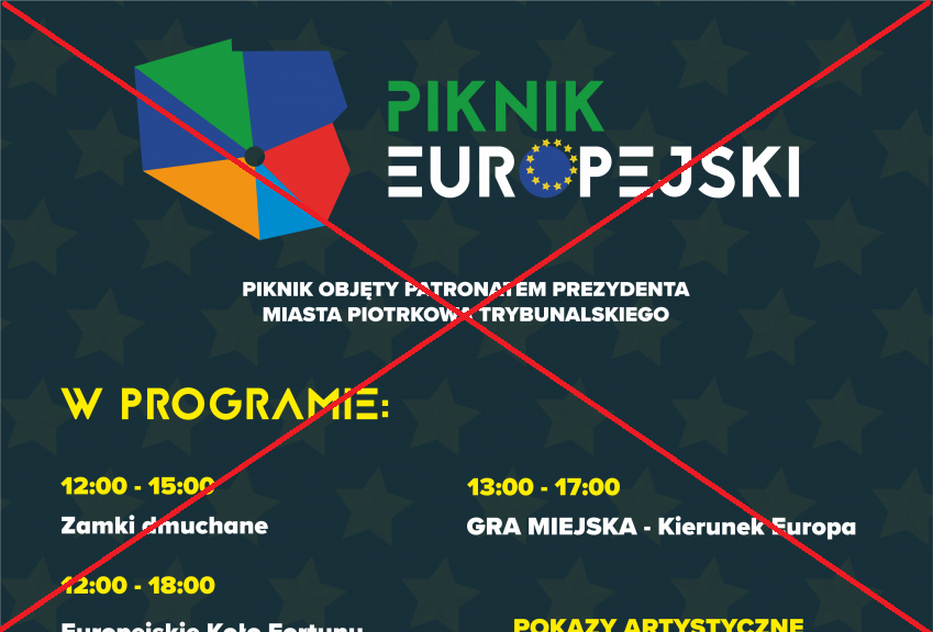 Uwaga! Europejski piknik przeoony