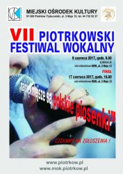 VII Piotrkowski Festiwal Wokalny – ruszaj zapisy do konkursu 