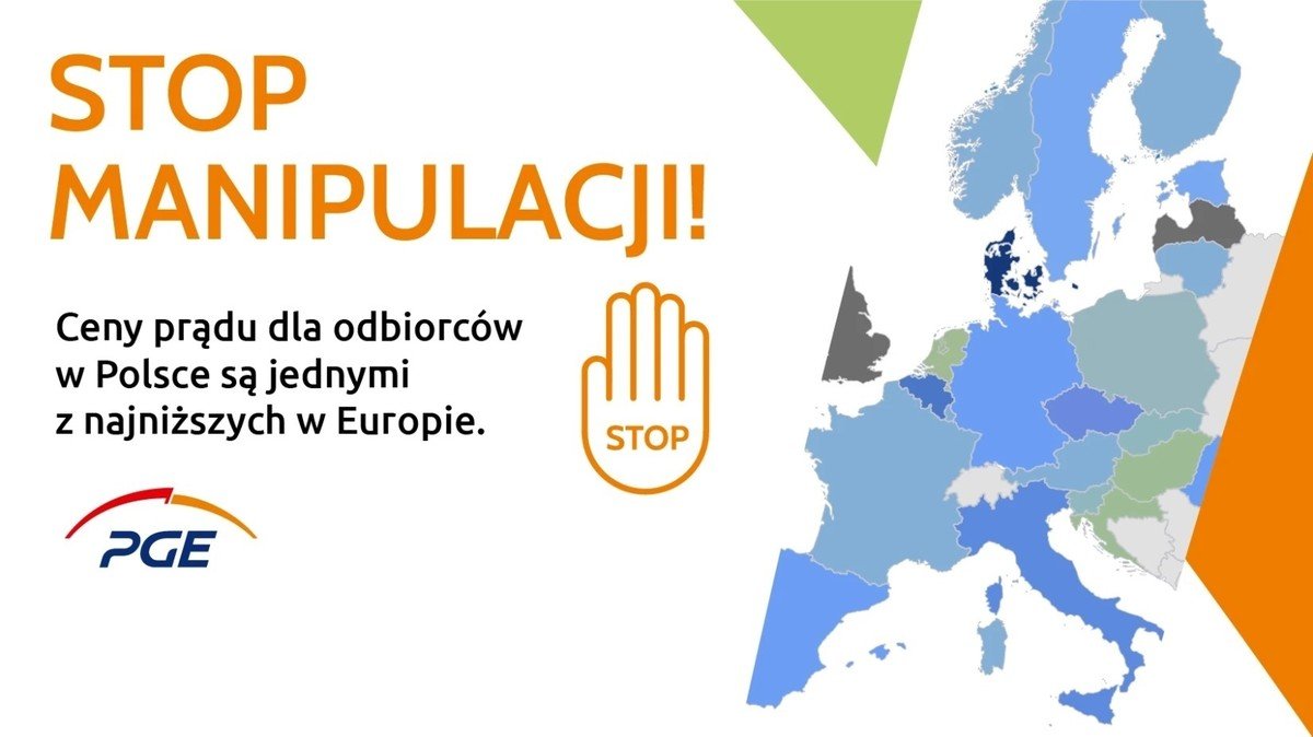 „Stop manipulacji!” - PGE startuje z kampani informacyjn dotyczc cen energii