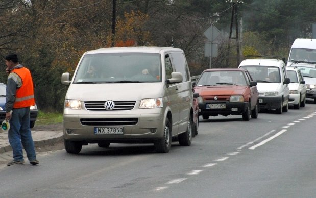 Na drodze do Sulejowa czekaj nas olbrzymie korki