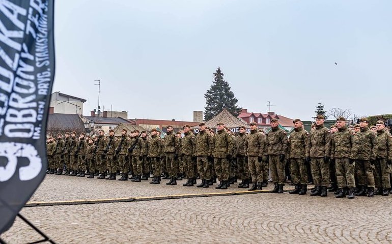 Rezerwici zasilili szeregi Wojsk Obrony Terytorialnej