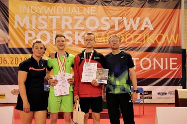 Piotrkowski badmintonista wicemistrzem Polski