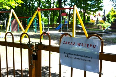 Kiedy otworz plac zabaw w parku Poniatowskiego?