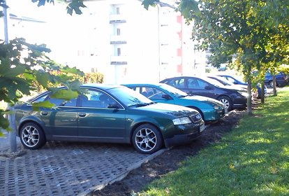 Parking przy Modrzewskiego ju gotowy