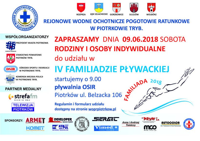 Rodzinne wycigi w basenie