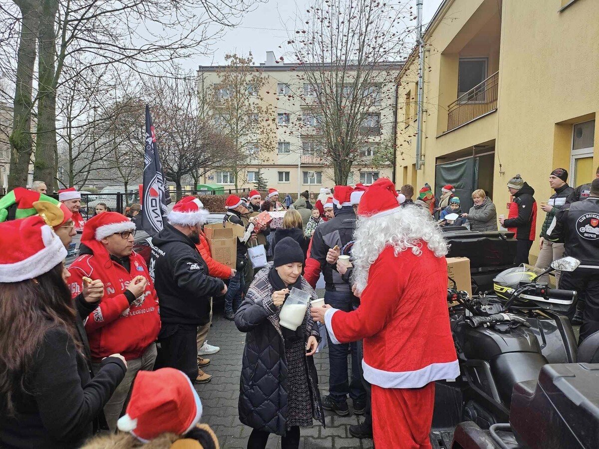 Pokazali wielkie serca, a nie tylko wielkie silniki. Akcja dla dzieci z DD w Piotrkowie