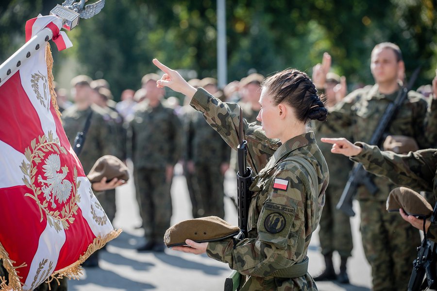 Terytorialsi otrzymali Chorgiew Wojska Polskiego