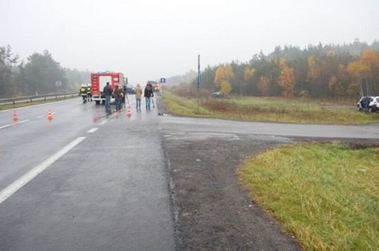 miertelny wypadek na krajowej 