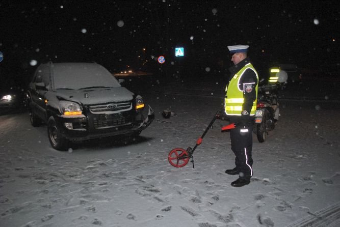 Region: Motorowerzysta ucierpia w wypadku