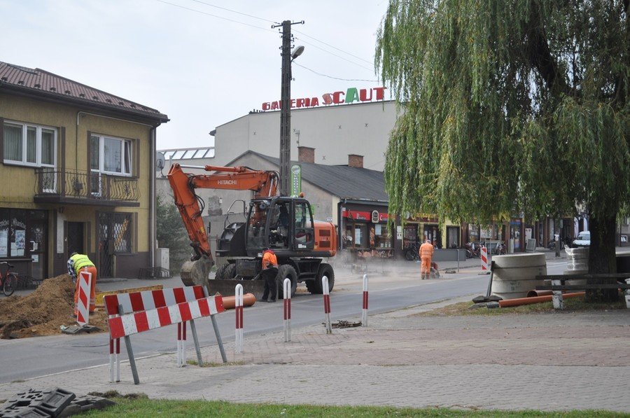 Remont gorzkowickiego rynku, s utrudnienia