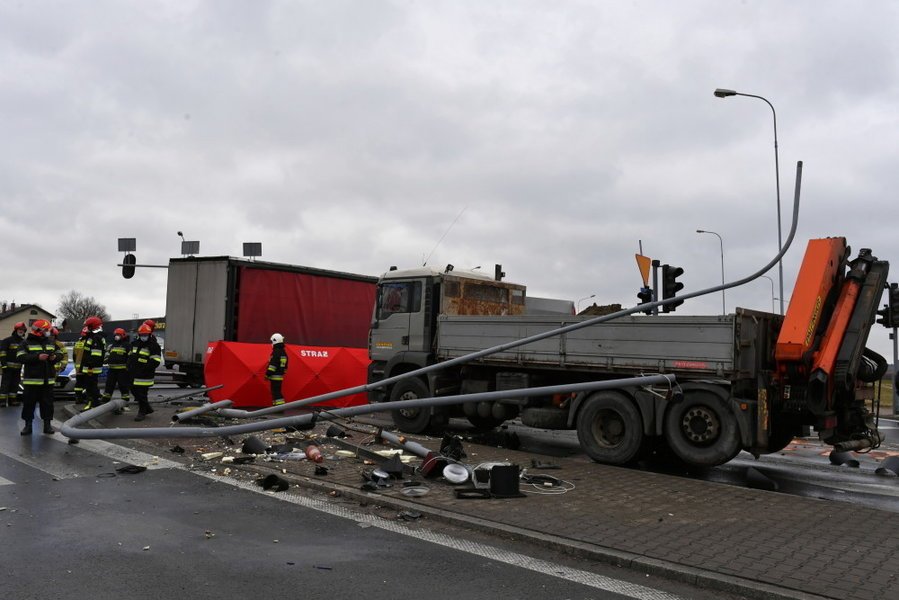 miertelny wypadek na DK 91