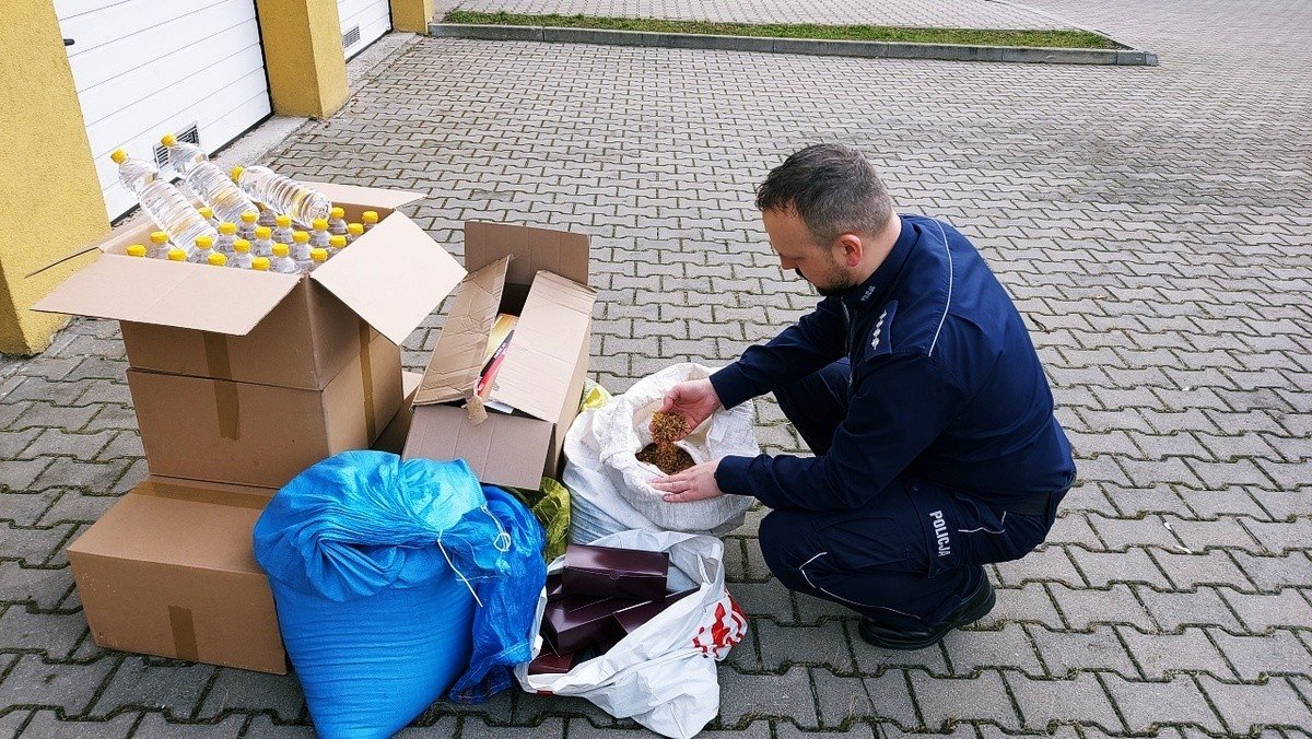 Przejli nielegalny towar