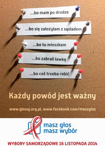 Zachcaj do udziau w Wyborach Samorzdowych