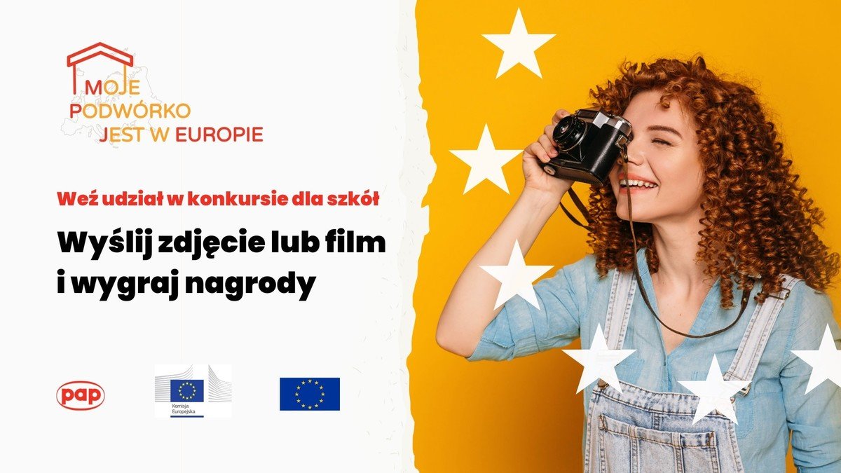 W konkursie PAP „Moje podwrko jest w Europie” do wygrania 3 tys. z