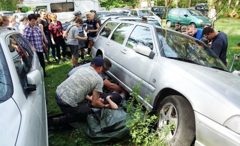 Rodzinny piknik u harcerzy