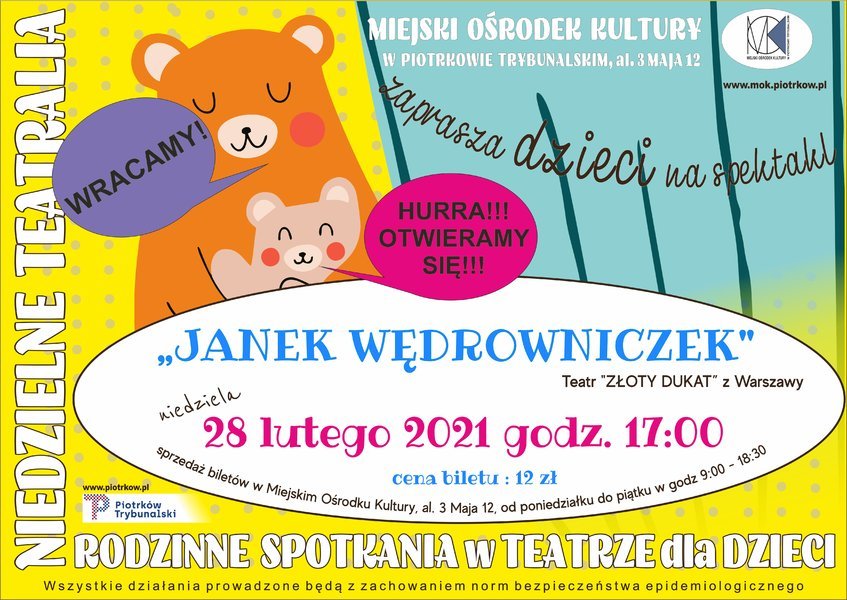 Spektakl teatralny dla dzieci 