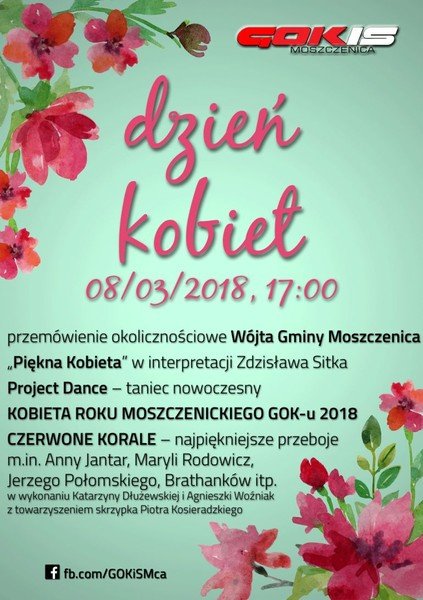 Moszczenica: Dzie Kobiet z GOKiS