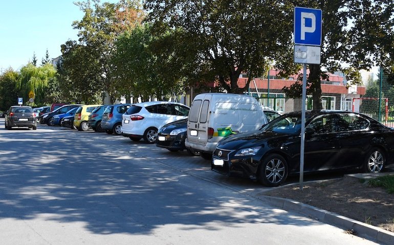 Nowe miejsca parkingowe na Daniowskiego