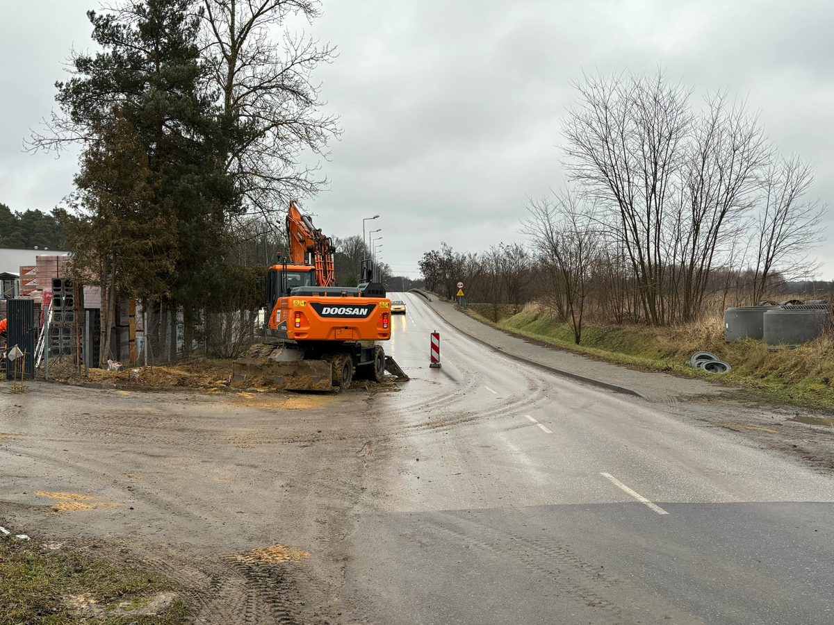 Utrudnienia w ruchu na ul. Wierzejskiej od 14 stycznia