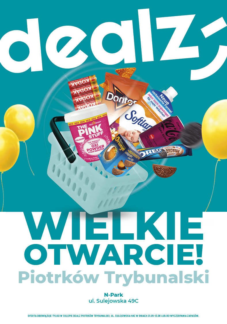 Wielkie otwarcie sklepu Dealz w Piotrkowie Trybunalskim!