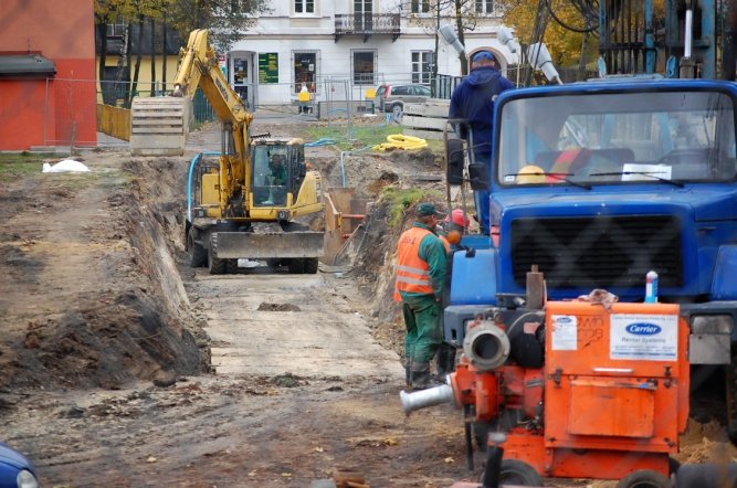 Nowy kolektor sanitarny przy SP nr 16