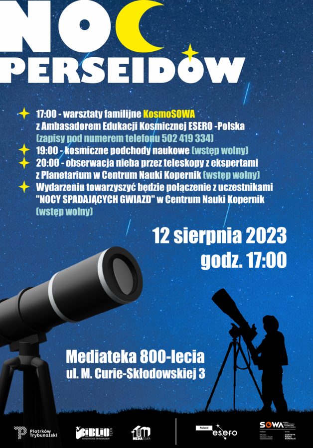 Noc perseidw czyli spadajcych gwiazd!