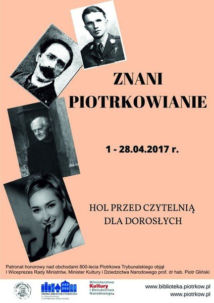 Znani piotrkowianie na wystawie 