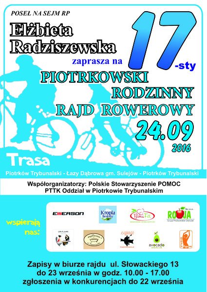 17. Rajd Rowerowy ju 24 wrzenia