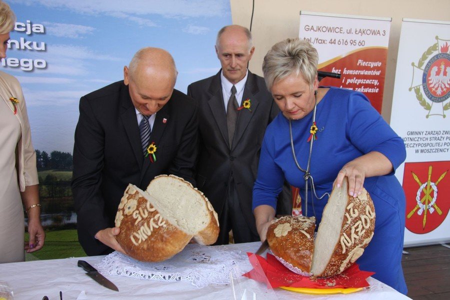 Zobacz, jak witowali w Moszczenicy!