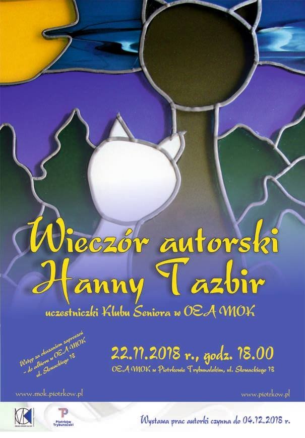 Wieczr autorski Hanny Tazbir w Piotrkowie