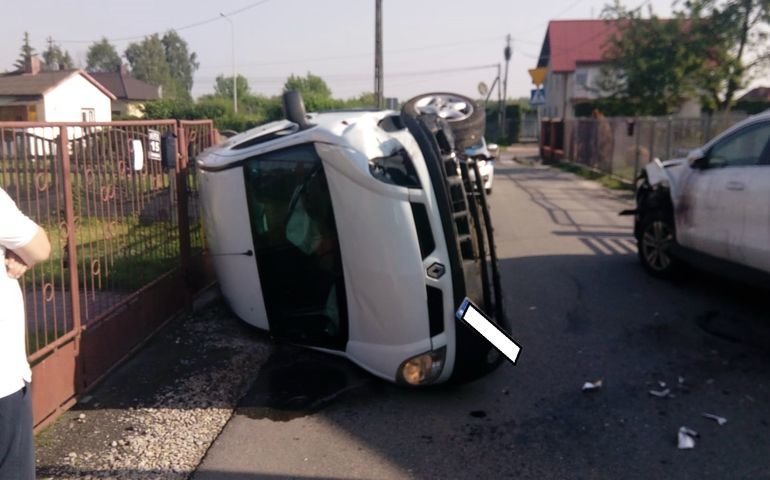 Ucieka przed policj i doprowadzi do kolizji. By pijany